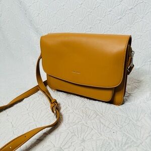Pixie Mood Zoe Vegan Leather Honey Tan Brown Crossbody Bag